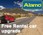 Free car class upgrade from Alamo